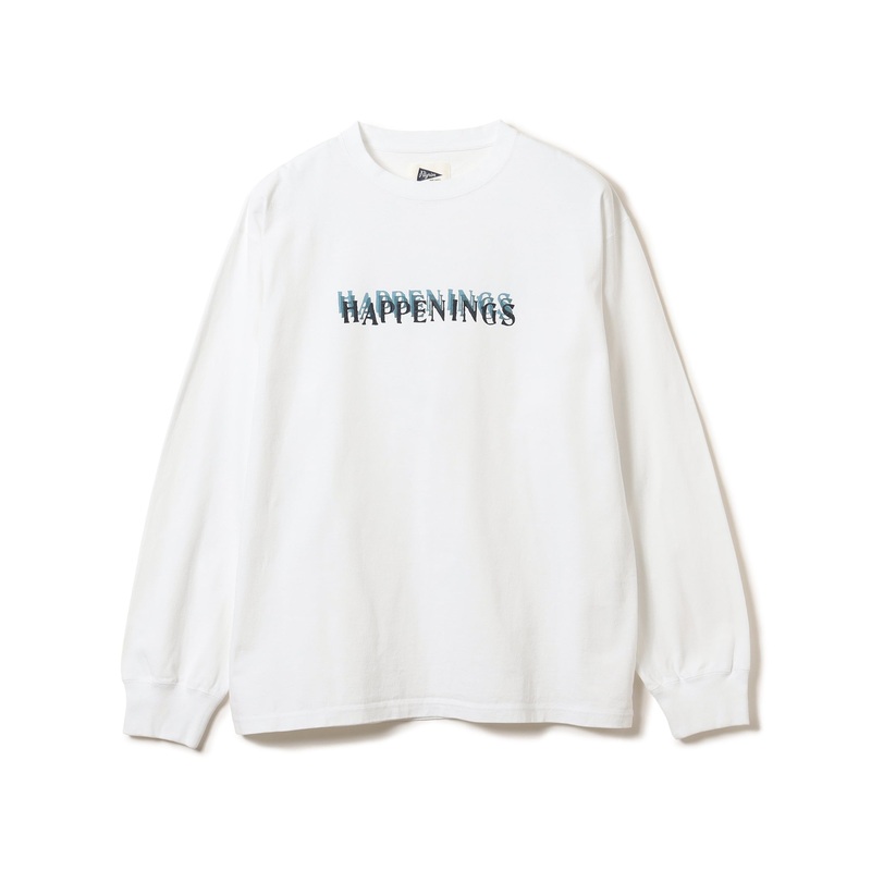 Happenings Printed Tee White Small