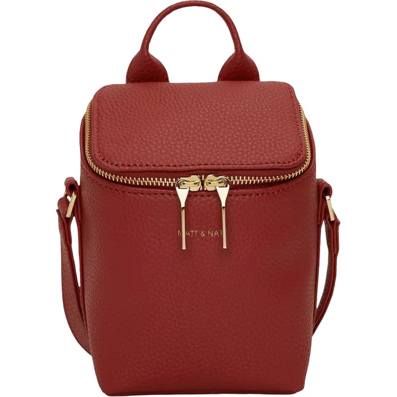 Matt & Nat Brave Micro Crossbody Bag – Purity Collection – Women’s