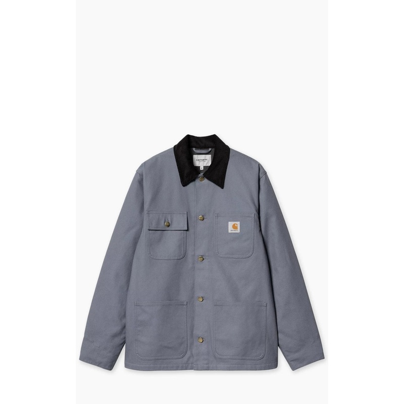 Carhartt WIP Michigan Coat Winter Dearborn Canvas Dove Grey/Black S