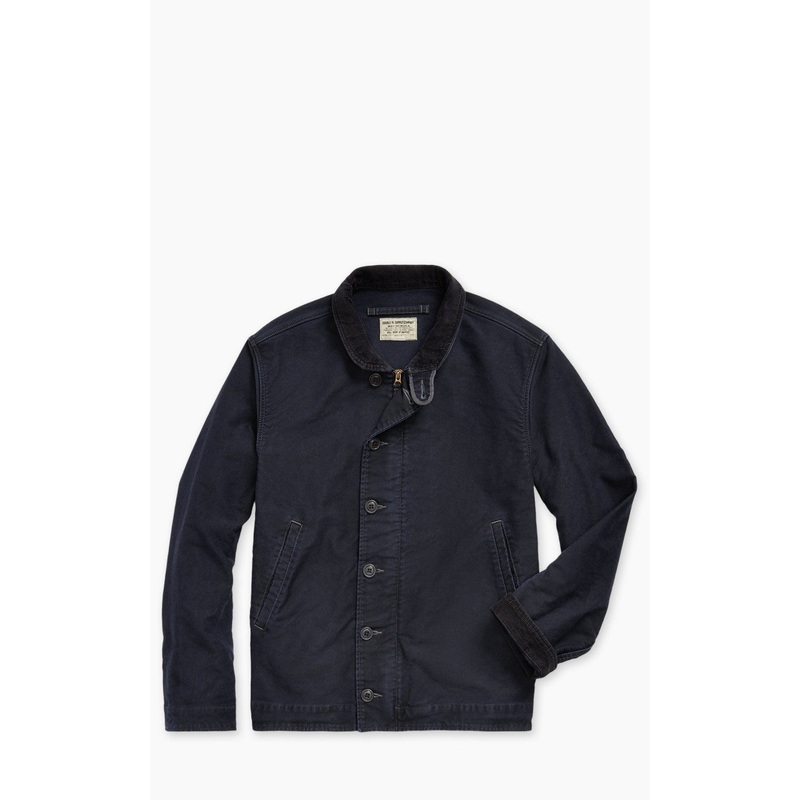 RRL Bower Deck Jacket Dark Navy S