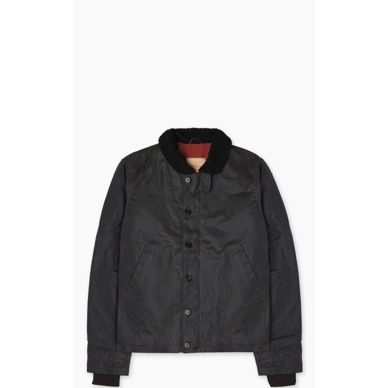 x Shangri-La Heritage Deck Jacket Waxed Deep Brown M