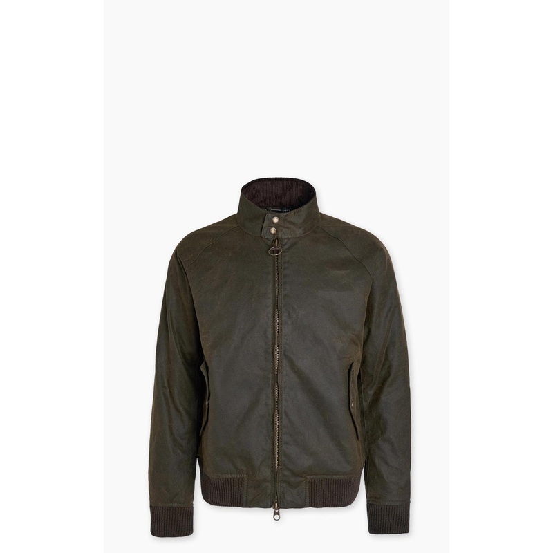 Barbour x Baracuta Porton Wax Jacket Olive S