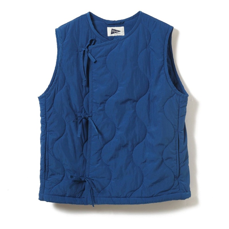 Amelia Quilted Vest Blue 1