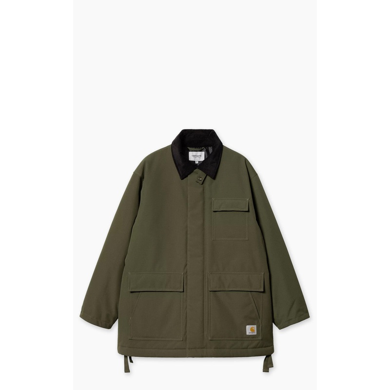 Carhartt WIP Clarton Coat Office Green/Black S
