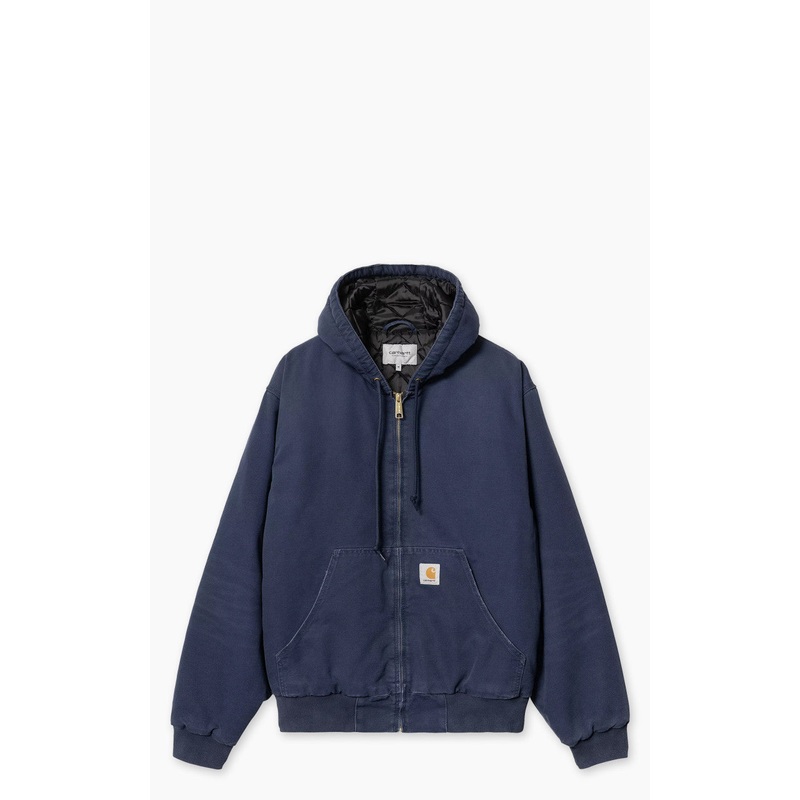 Carhartt WIP OG Active Jacket Winter Aged Canvas Air Force Blue XS