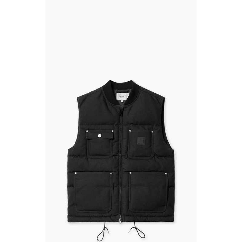 Carhartt WIP Rayley Vest Dearborn Canvas Black S