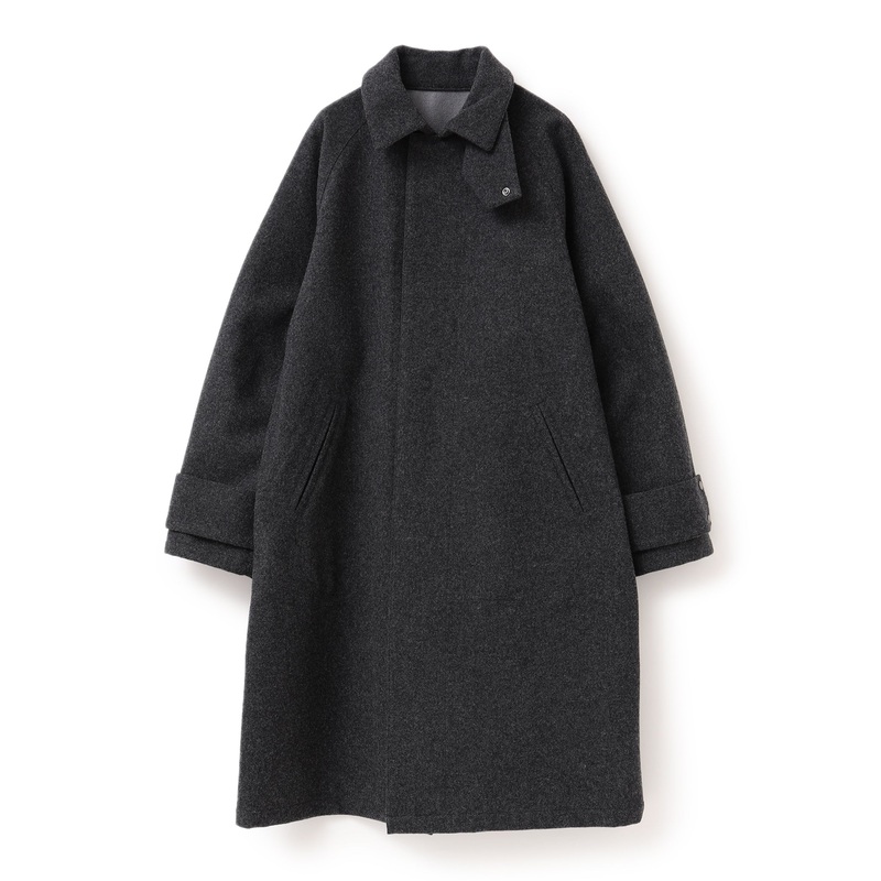 Allegra Wool 3L Coat Charcoal 0