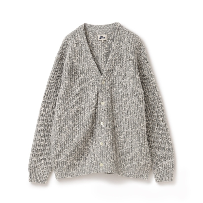 Bing Slub Cardigan Grey Small