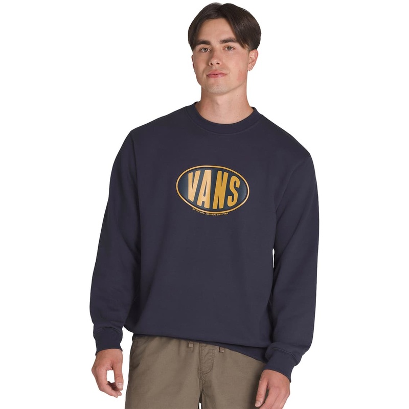 Vans Spray On Loose Crew Neck Sweatshirt – Men’s