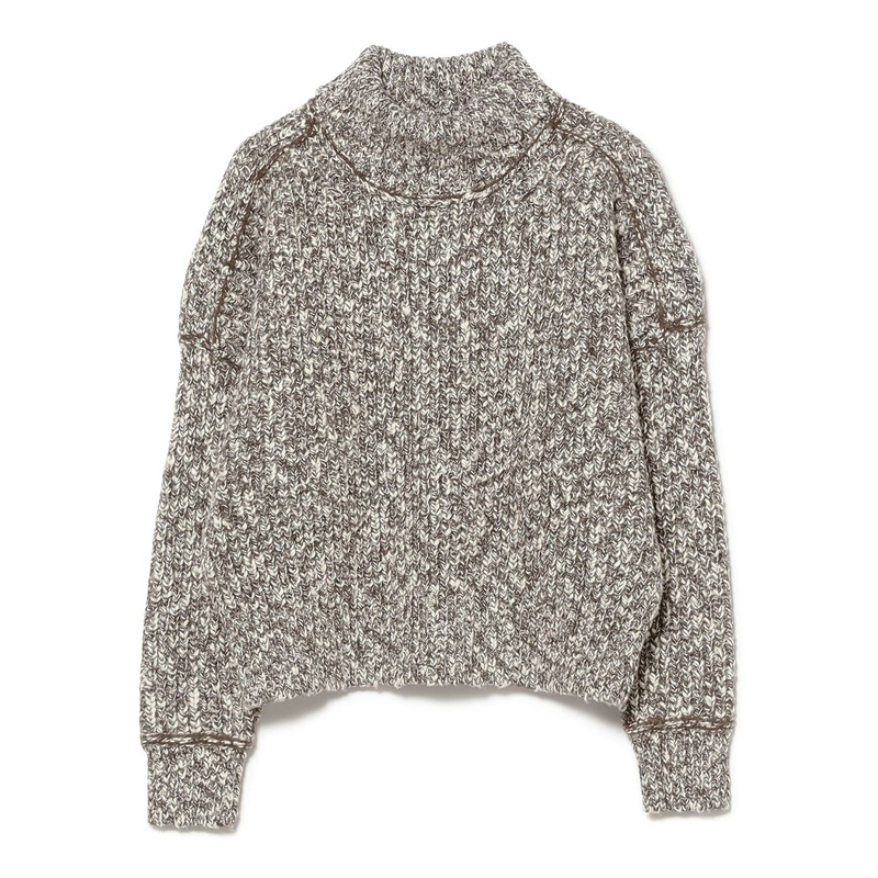 Ines Slub Turtleneck Grey 0