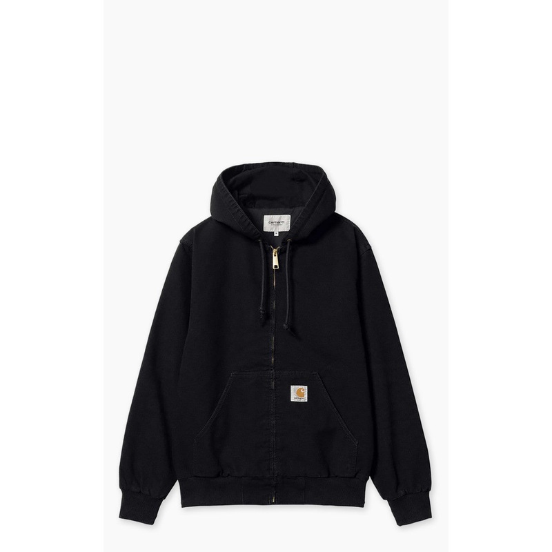 Carhartt WIP OG Active Jacket Dearborn Canvas Rinsed Black S