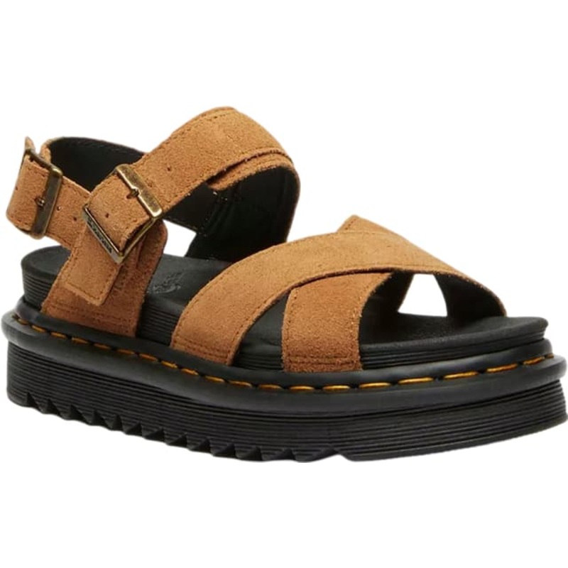 Dr. Martens Voss II Colorblock Hydro Leather Strap Sandals – Women’s
