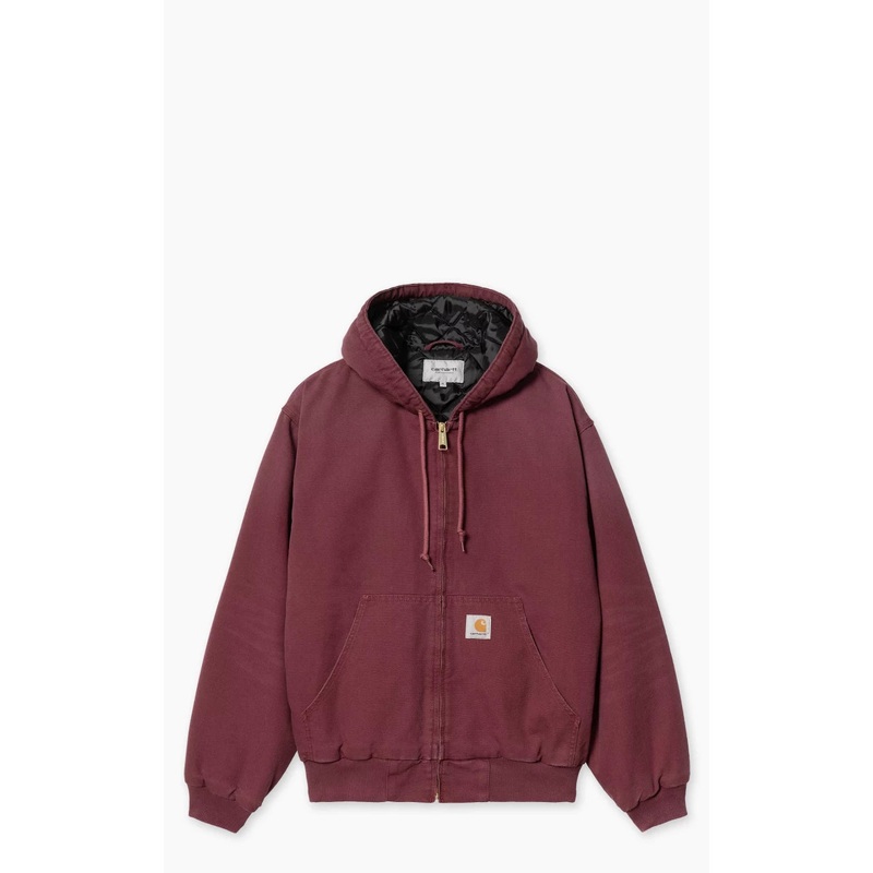 Carhartt WIP OG Active Jacket Winter Aged Canvas Malbec XS