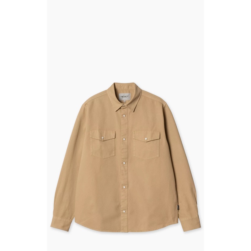 Carhartt WIP L/S Santa Fe Shirt Dusty H Brown S