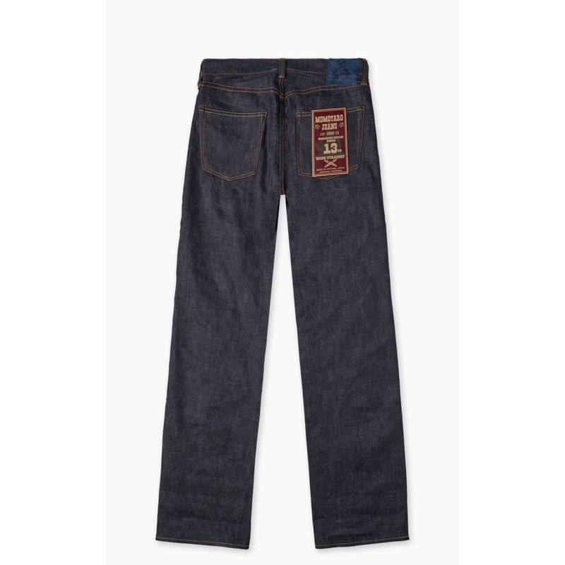 Momotaro Jeans 0906-13 Classic Straight Denim Indigo 13oz 30/34