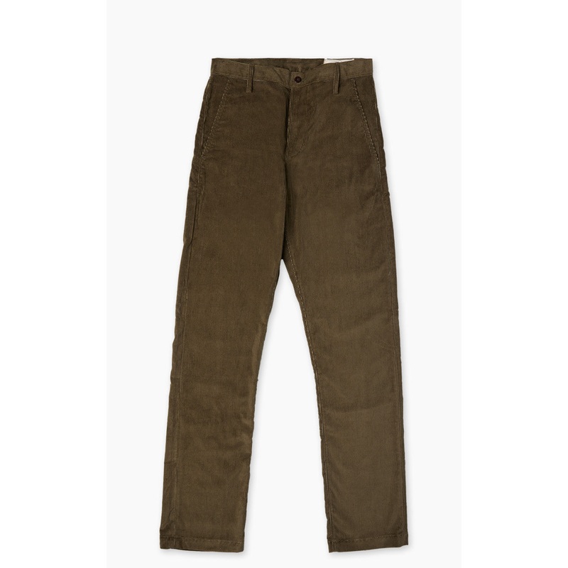 Rogue Territory Officer High Trouser Corduroy Olive 30/36