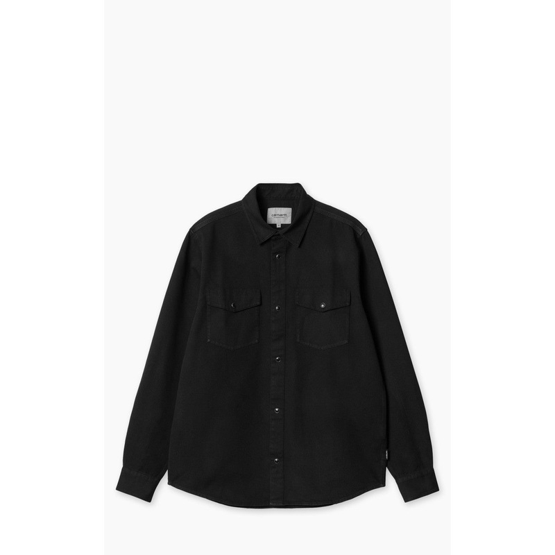 Carhartt WIP L/S Santa Fe Shirt Black S