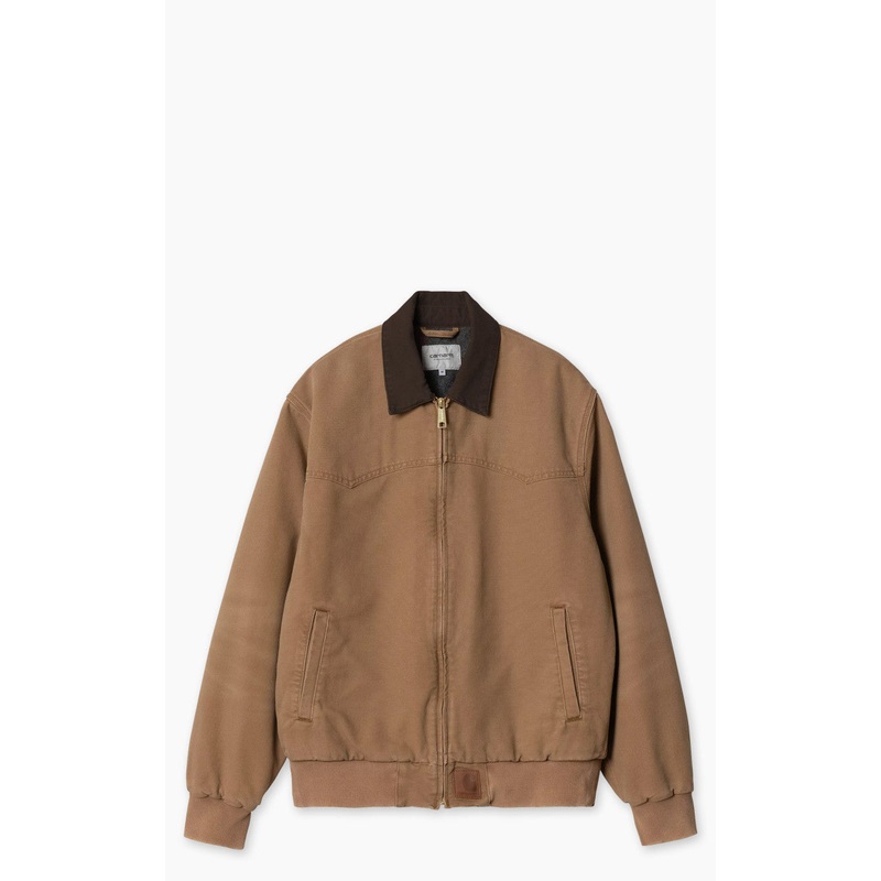 Carhartt WIP OG Santa Fe Jacket Dearborn Canvas Hamilton Brown/Tobacco S