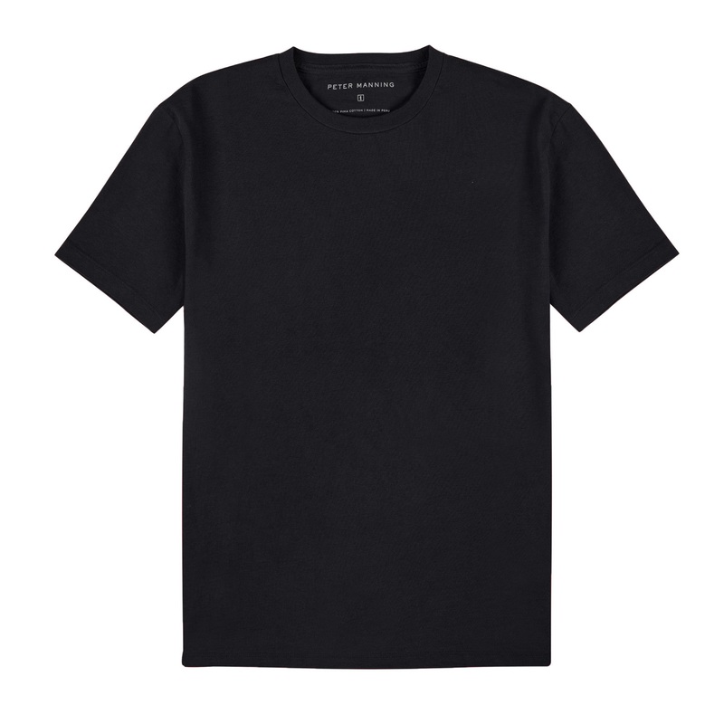 Vintage Crew T-Shirt – Black 1