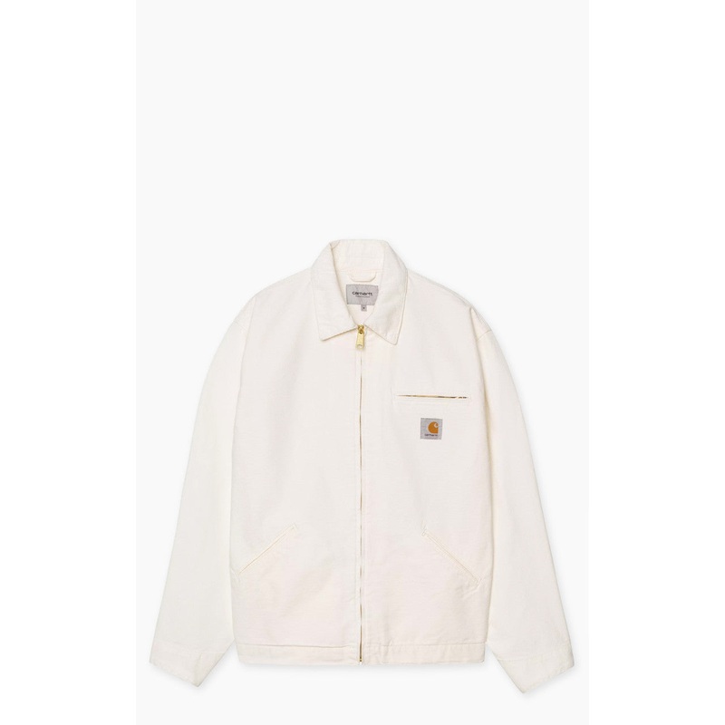 Carhartt WIP OG Detroit Jacket Dearborn Canvas Aged Canvas Wax/Wax XS