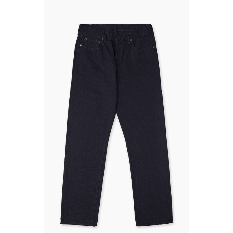 Fullcount 1103SRB Clean Straight Denim Super Rough Indigo x Black 15.5oz 31/32
