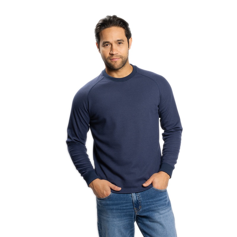 Polartec Waffle Shirts – Navy 1