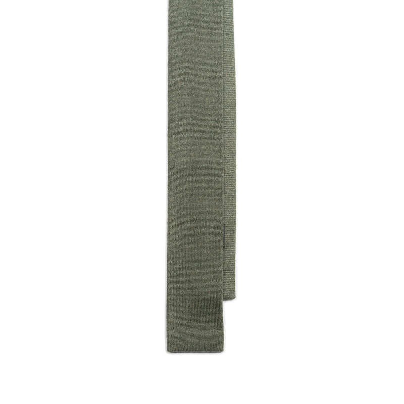 Ties – Olive Cashmere Knit