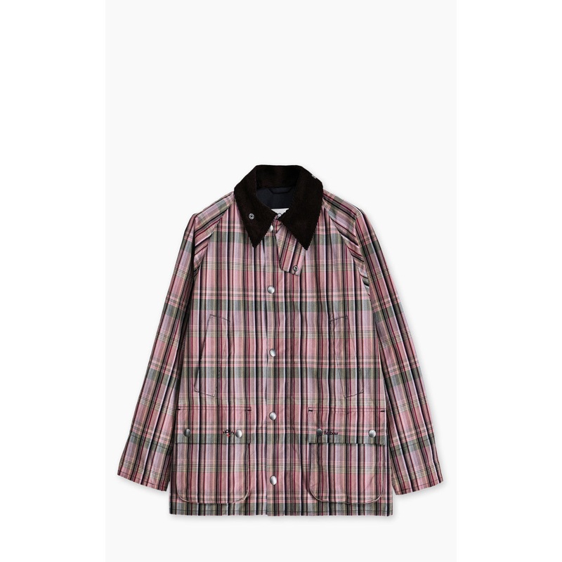 Barbour x NOAH Bedale Casual Jacket Madras Pink S