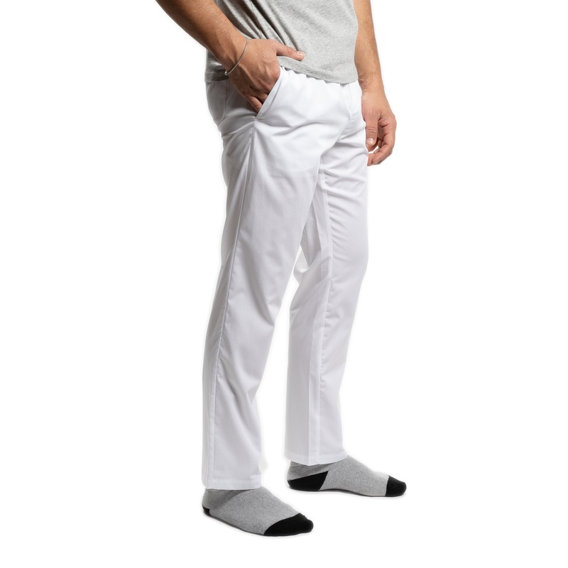 Cotton Pajama Pants – White 28/30 x 27