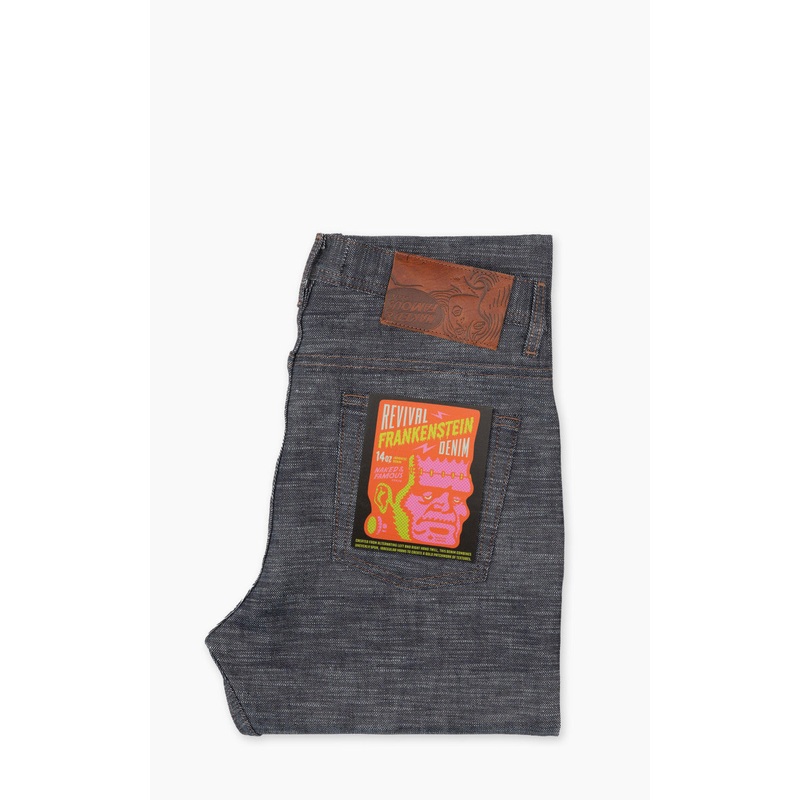 Naked & Famous Denim Weird Guy Revival Frankenstein Denim Indigo 14oz 30/34