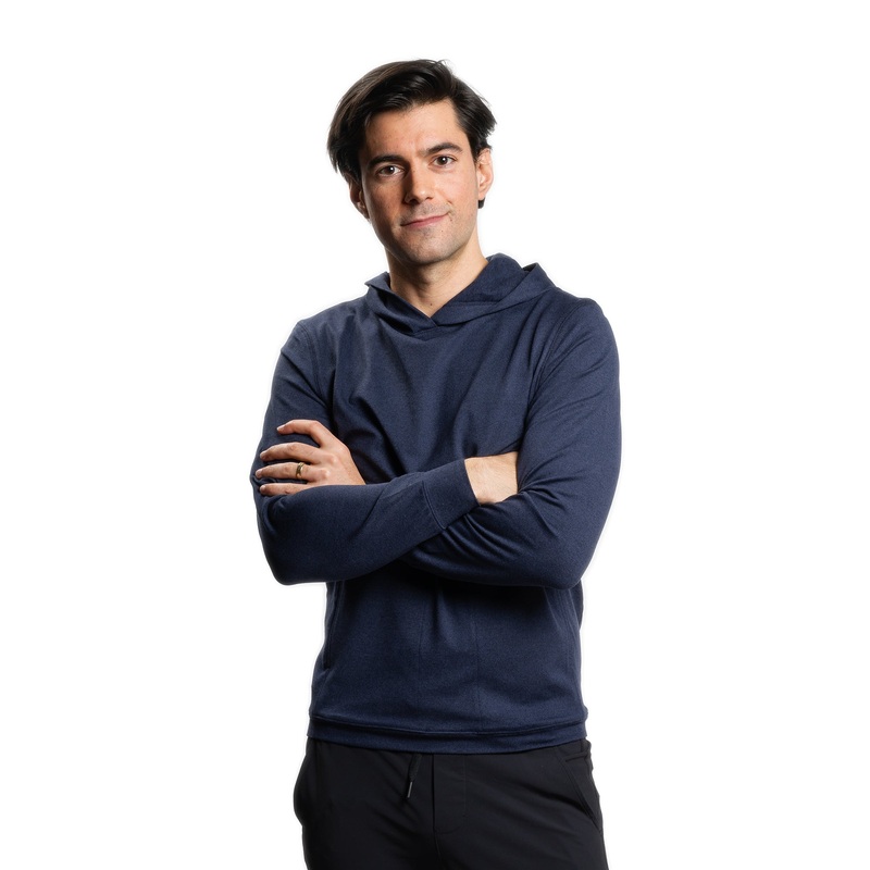 Performance Hoodie – Navy 1