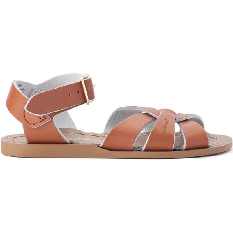 Salt Water Original Tan Sandals – Toddler Girls