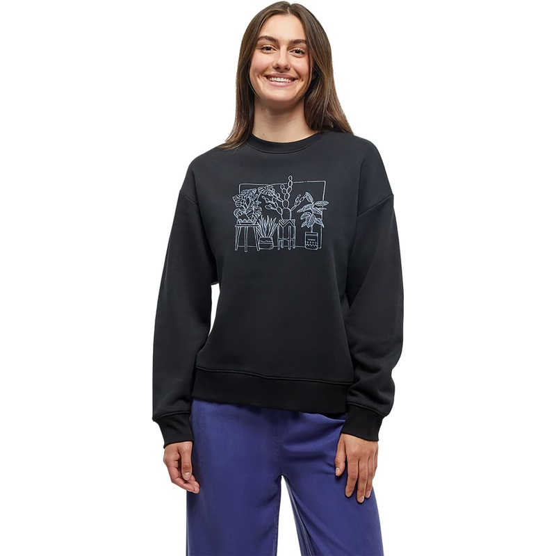 tentree Plant Club Crew Neck Graphic Sweatshirt – Women’s