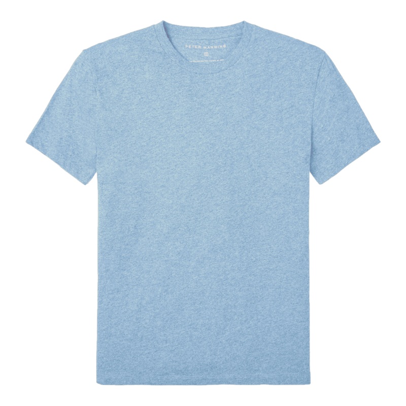 Vintage Crew T-Shirt – Heather Blue 1