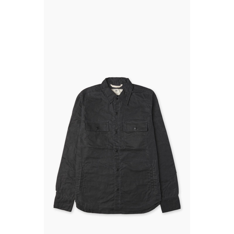 Rogue Territory Patrol Shirt Waxed Canvas Grey S