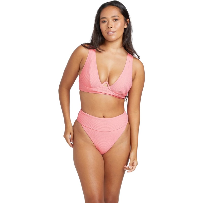 Volcom So Current Plunge U-Wire Bikini Top – Women’s