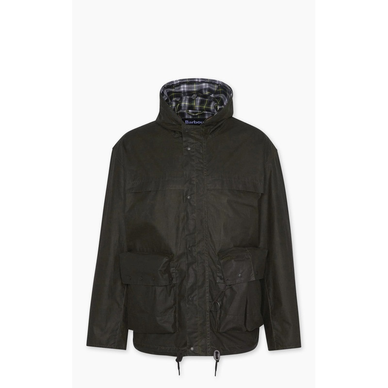 Barbour Modified Durham Waxed Jacket Archive Olive S