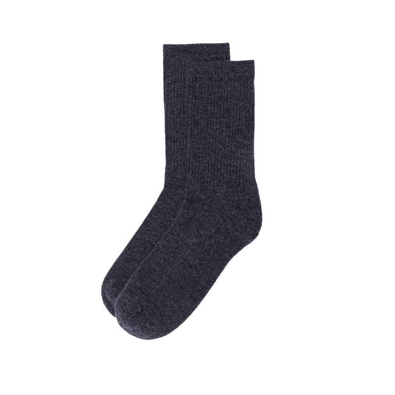 Superfine Merino Wool Socks – Charcoal