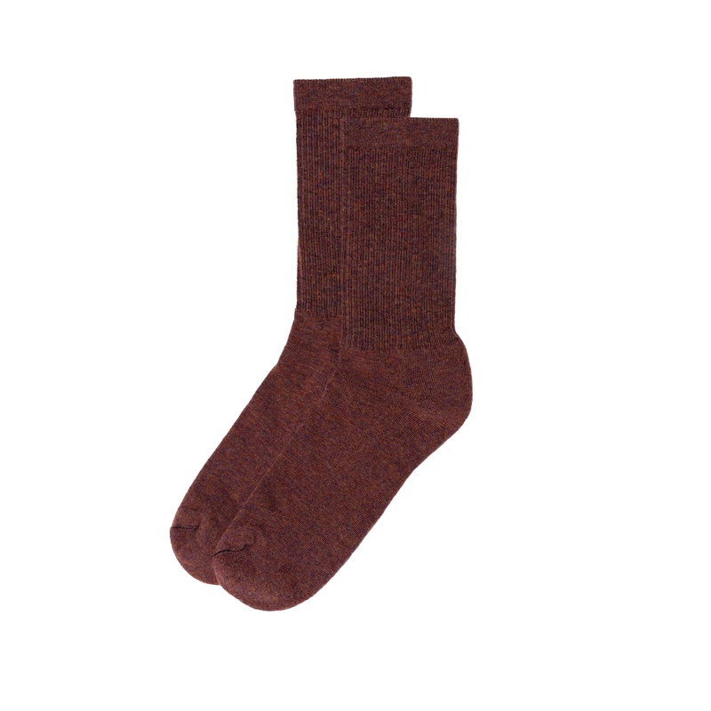 Superfine Merino Wool Socks – Tobacco