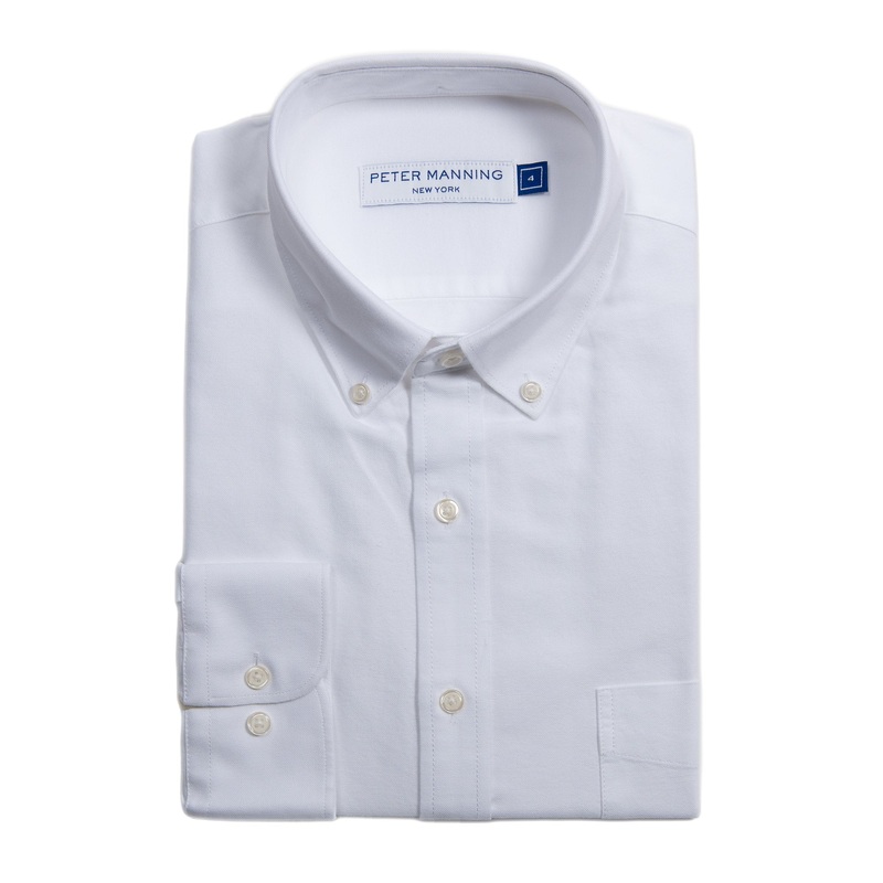 Weekend Oxford Slim Fit – White 1