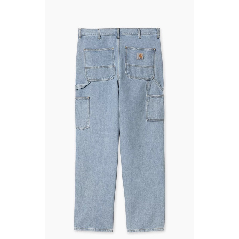 Carhartt WIP Double Knee Pant Smith Denim Heavy Stone Bleached Blue 30/32