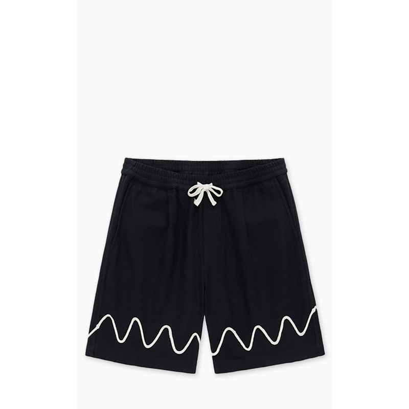 3sixteen Club Short Squiggle Black S