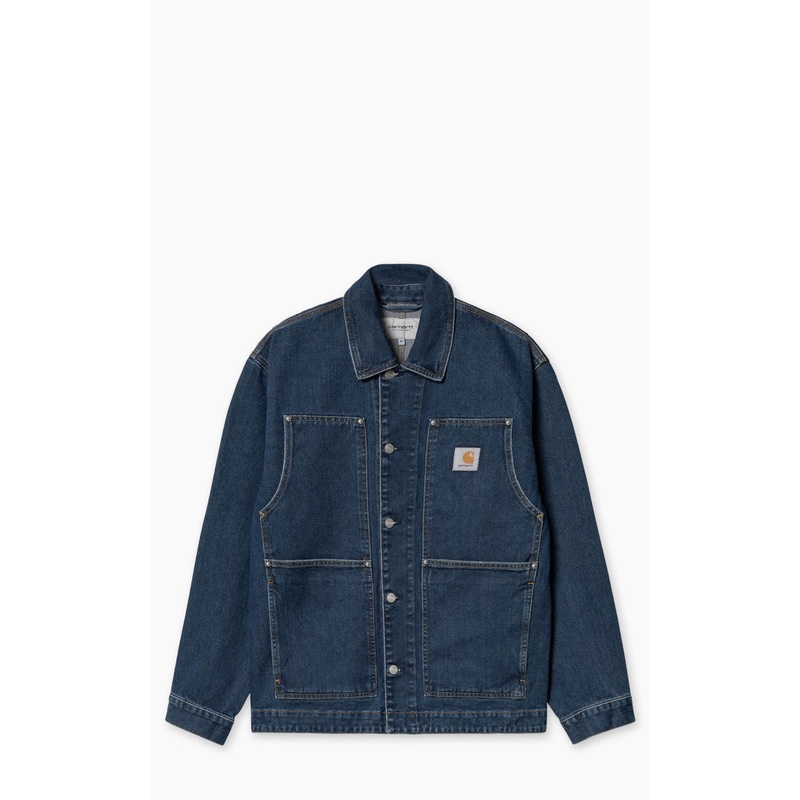 Carhartt WIP OG Double Front Jacket Maitland Denim Blue Stone Washed S