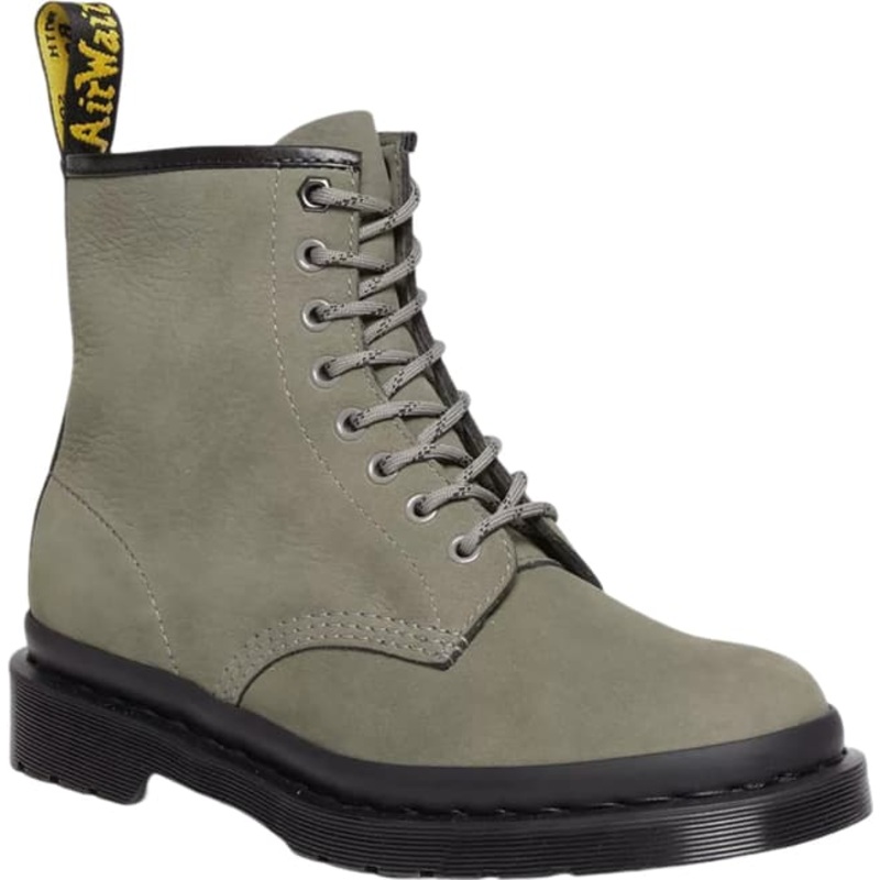 Dr. Martens 1460 Mono Milled Nubuck Leather Lace Up Boots – Unisex