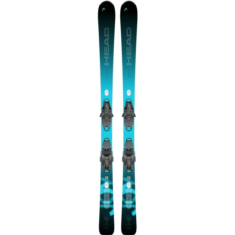 HEAD e-Super Joy SW Skis with Joy 11 GW SLR Ski Bindings – Women’s