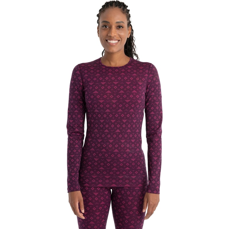 icebreaker Merino 200 Oasis First Snow Long Sleeve Thermal Top – Women’s