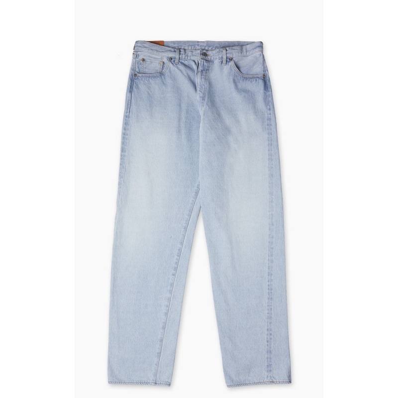 Kaptain Sunshine 5P Zipper Front Denim Pants Indigo Ice Wash W30