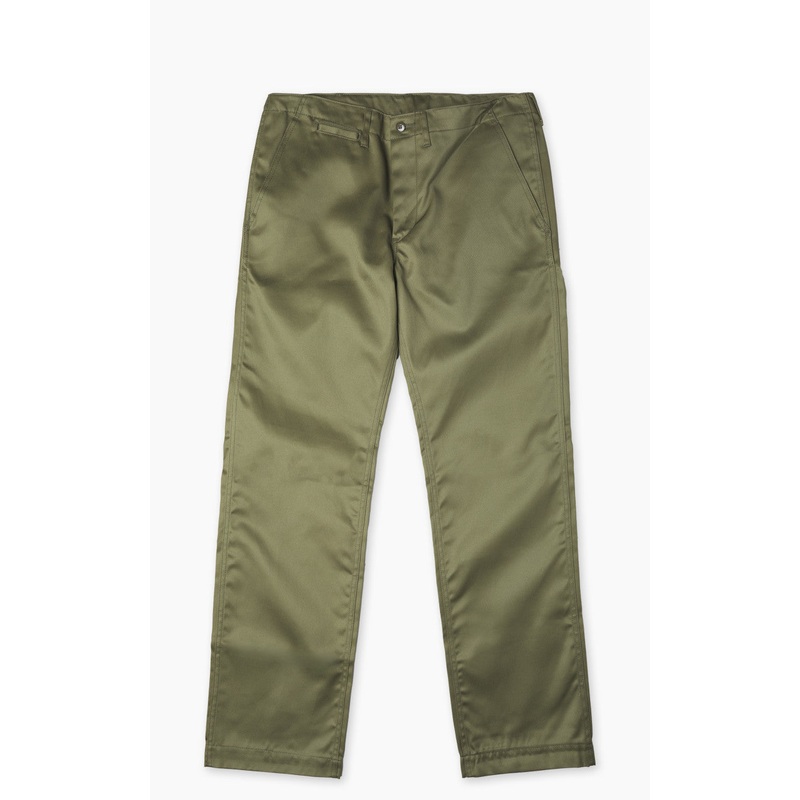 Studio D’Artisan 1874 Chino Trousers Army Green W32