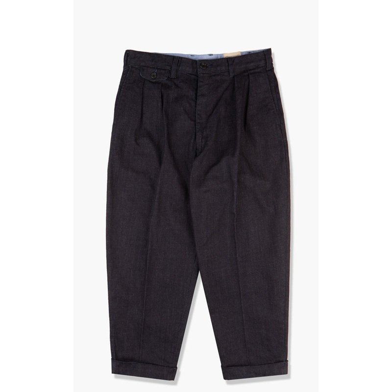 Beams Plus 2 Pleats Denim Indigo XL