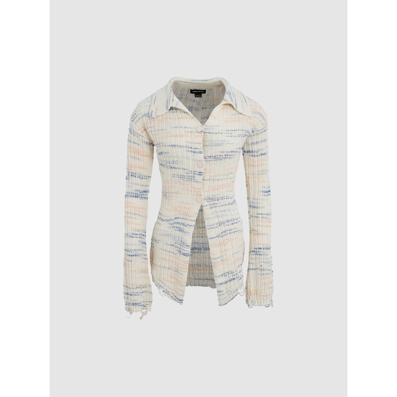 Knitted Cardigans White XXS